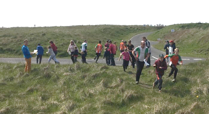 Mass start on the Score Course (session 2) at Pembrey
Country Park