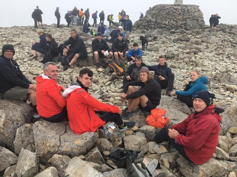 Rest day option 1: Having Lunch with Ben –
LVO top club in Scotland, literally. 