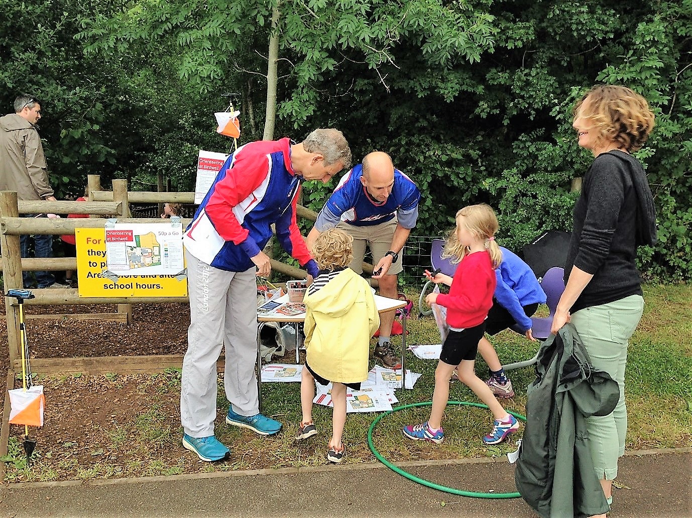 Children enjoying taking
part in the orienteering activity provided.
Photo
supplied by: Rachel Leathwood