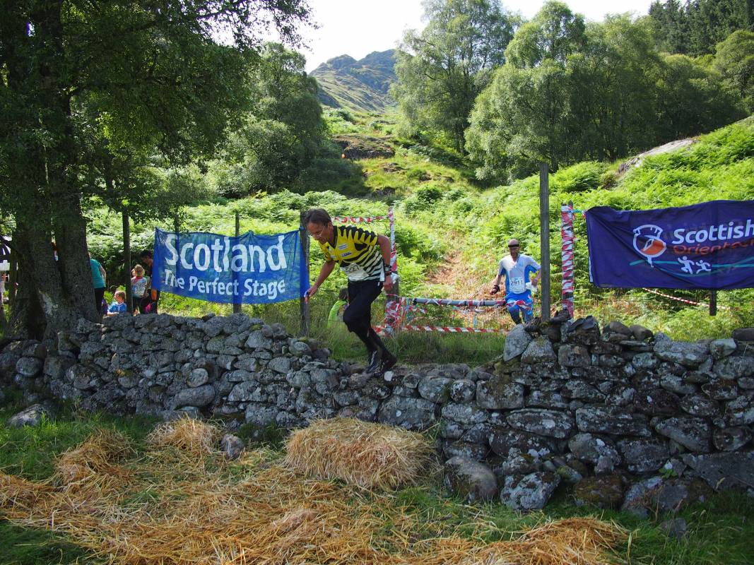 The perfect stage for the event.  