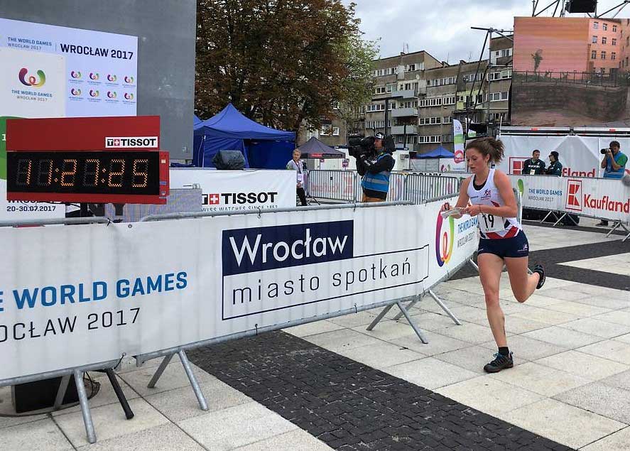 Megan Carter-Davies in action 