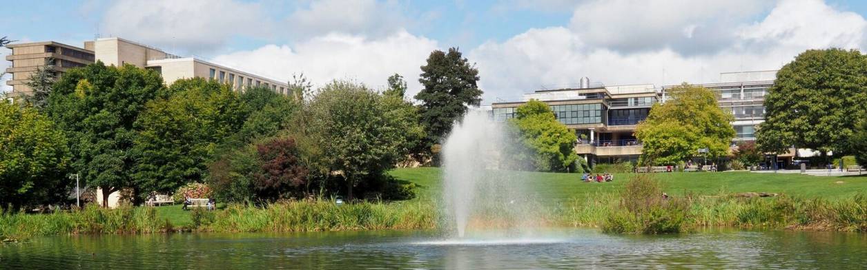 The Lake within the grounds of the University of Bath