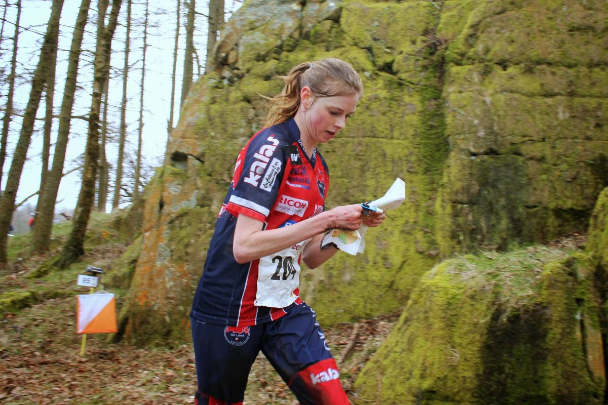 Cat Taylor in the Long distance. Credit: Rob Lines