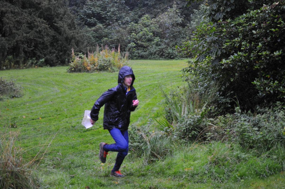 Participant running. Credit: Ken Daly (INT)