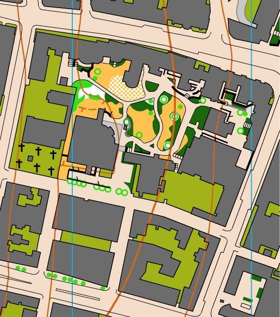 University map extract