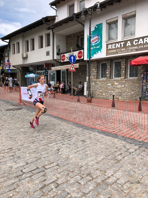 Megan Keith on the run-in