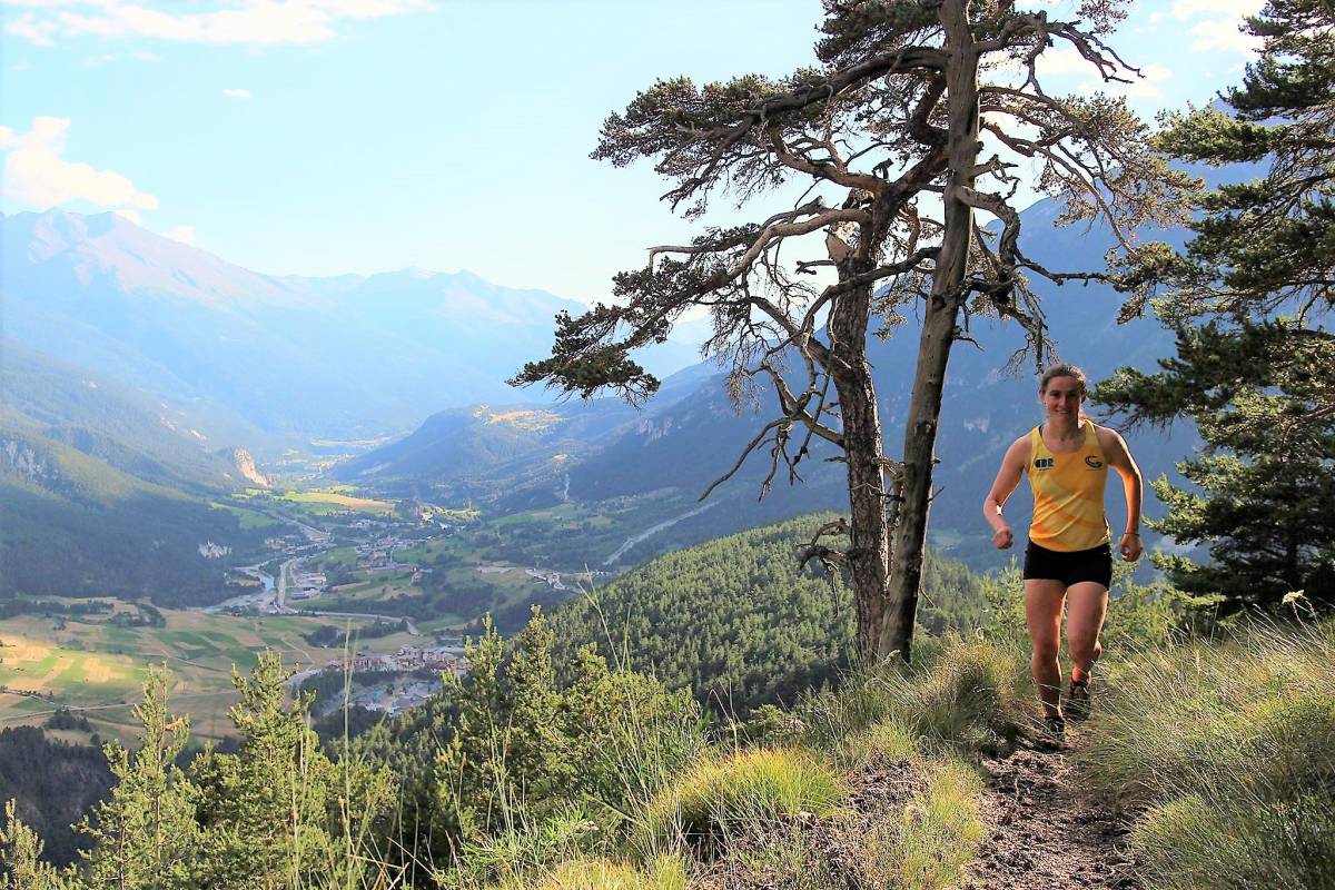 Charlotte Watson out training