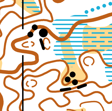 Trossachs map extract