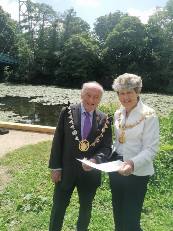 Mayor/Mayoress from Blandford