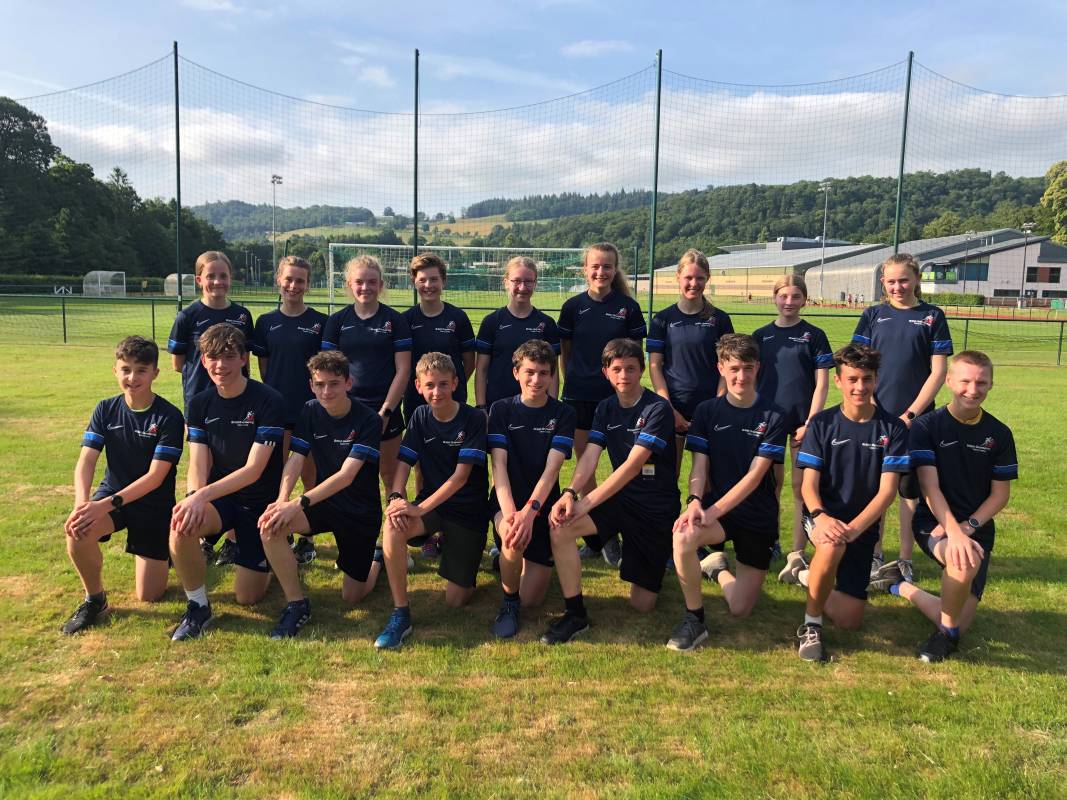 Athletes attending Badaguish Camp 2021