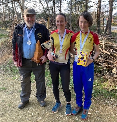 The three gold medallists (Octavian Droobers)