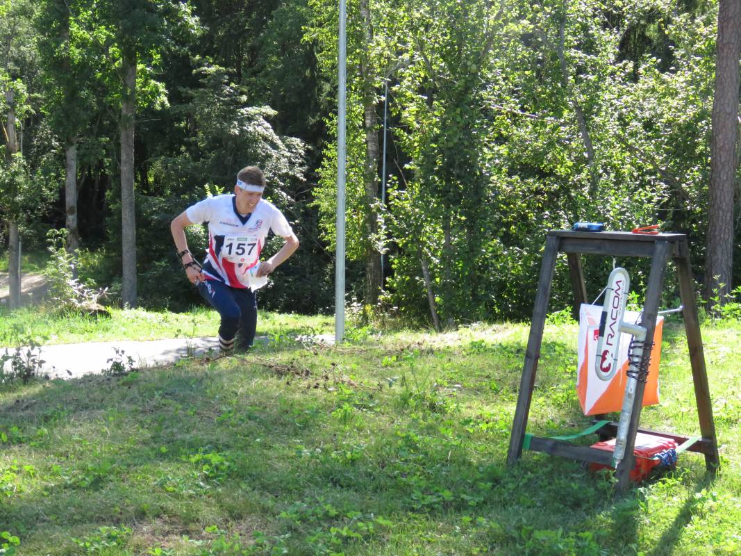 Ralph Street: 13th at World Championships in Latvia. Photo credit: Simon Errington