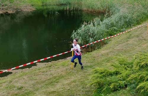 Flurry on the run in to the finish