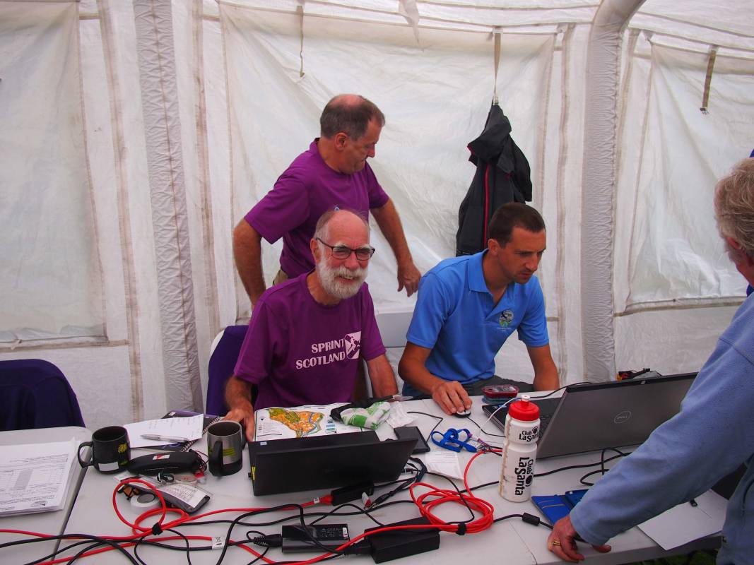 Robin enjoying his moment of triumph