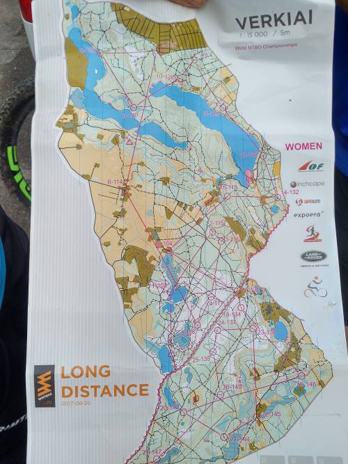 Emily's Long distance map