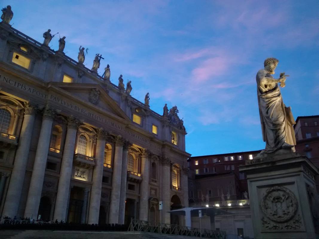 Famous sights in Rome