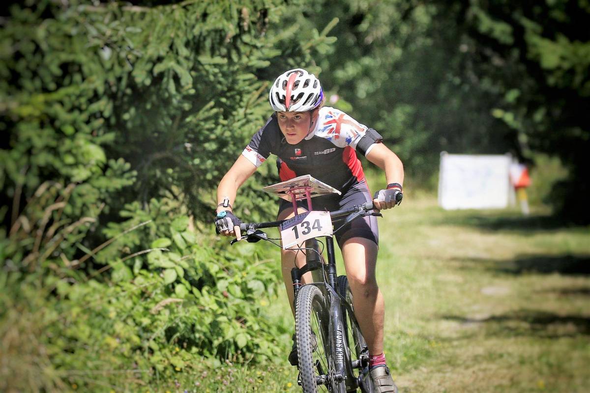 Clare Dallimore in the Sprint (Photo by Nick Dallimore)