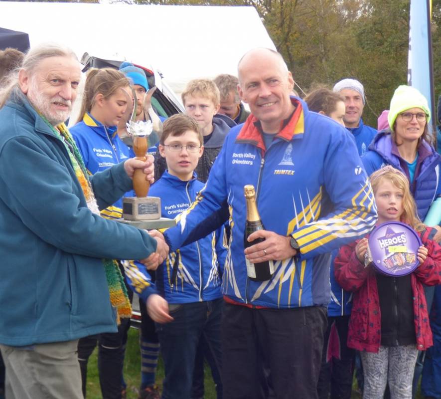 Prizing-giving - Forth Valley Orienteers
