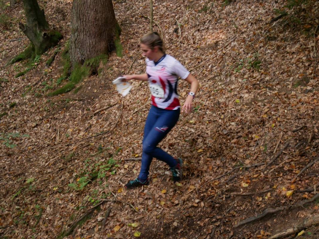 Grace in the forest.