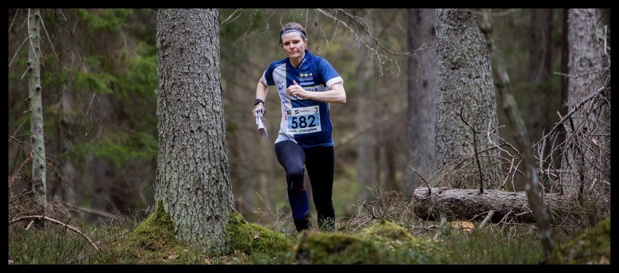 Jo Stevenson in action