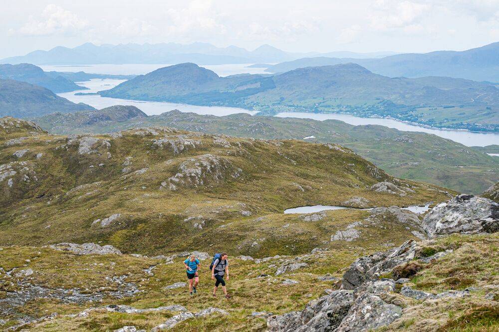 The courses explored the wild and remote Attadale Forest.  Copyright:  Steve Ashworth