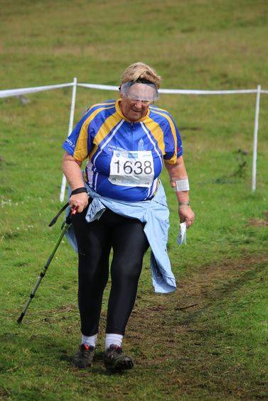 Jan Bryan-Jones at Creag Choinnich. Credit: Wendy Carlyle