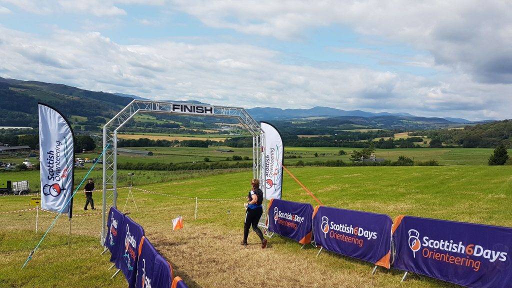 There was another great view from the finish