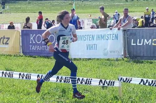 Megan on the run in photo courtesy of Paul Street&nbsp;