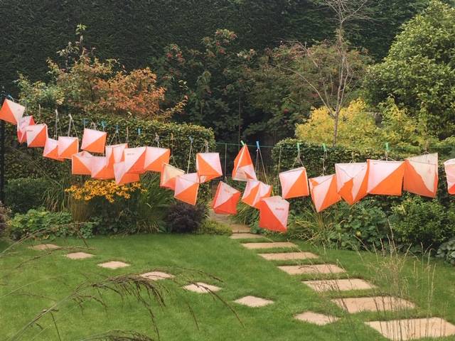 Kite drying post-quarantine. Photo credit: Katherine Ivory (Interlopers)