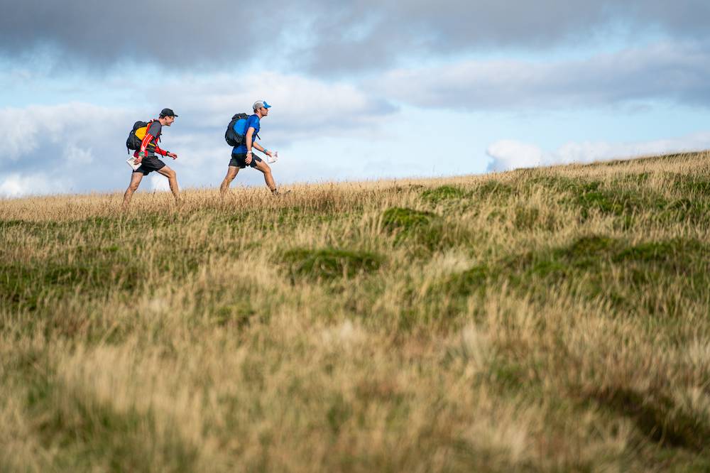 Robbie Peal and Gregor Malcolm on the A Course. ©Steve Ashworth