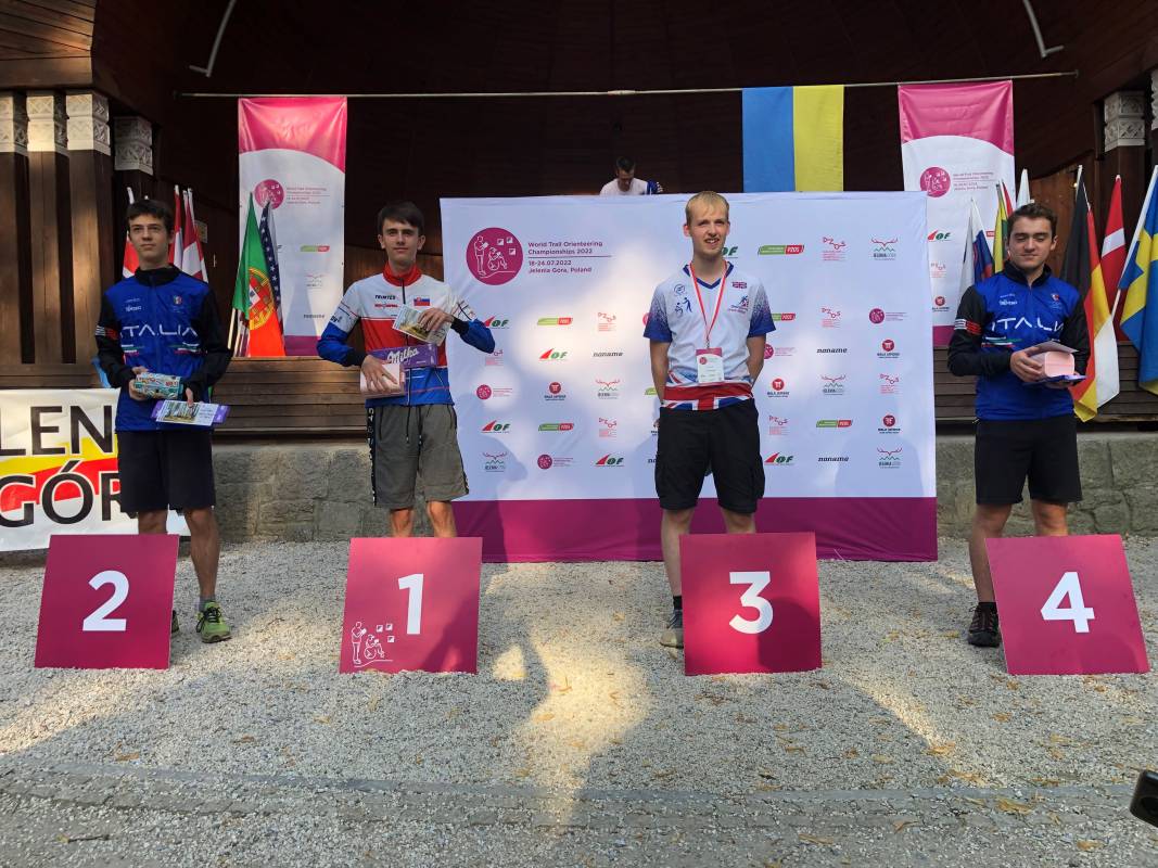 Ben Kyd (MDOC) 3rd junior in the warm-up event