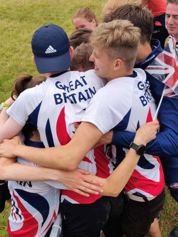 Women's team are in there somewhere!