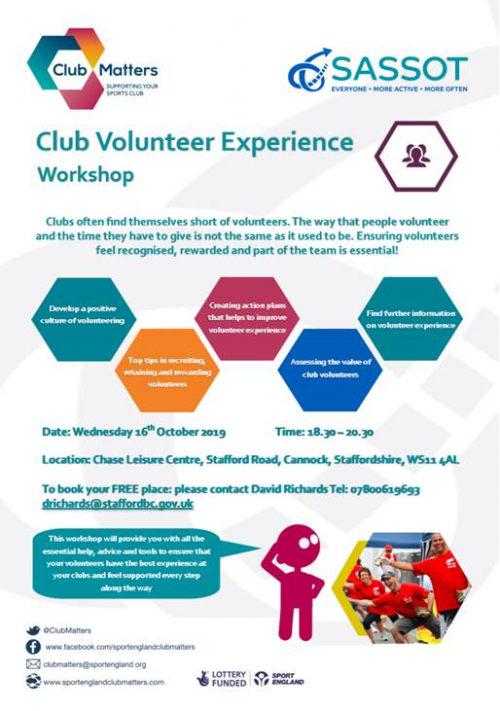 FREE workshop - 16 October 2019