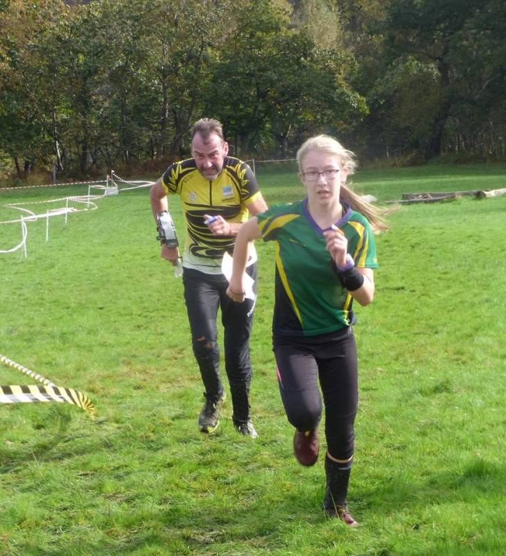 Runners enjoying the event