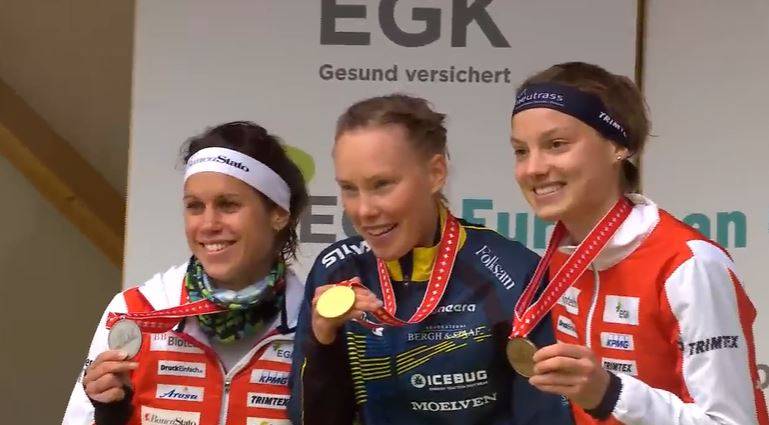 Left to right: Simona Aebersold, Tove Alexandersson, Alena Roos