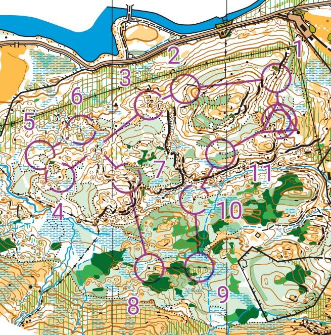 Map extract of Dundurn