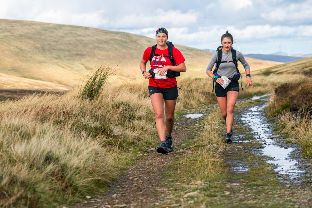 Freya Shepherd and Arianne Holland on the B Course ©Steve Ashworth