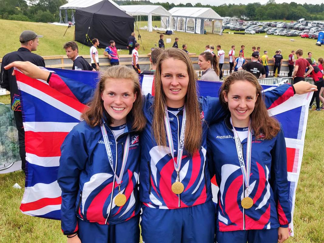 Left to right:  Megan Keith, Grace Molloy, Fiona Bunn