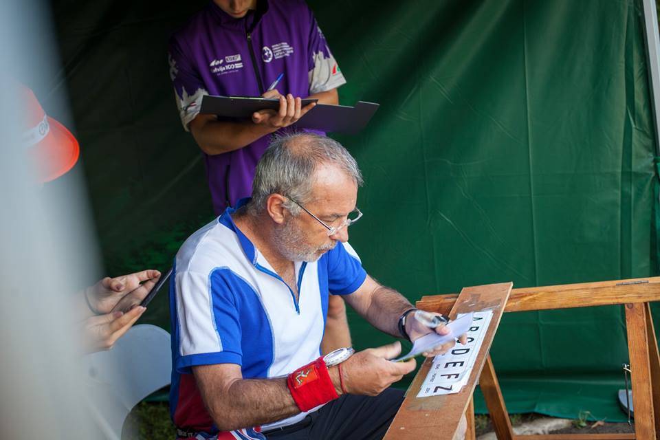 John Kewley (MDOC) World TrailO Championships 2018 TempO.  Credit: Sergejs Sokolovs