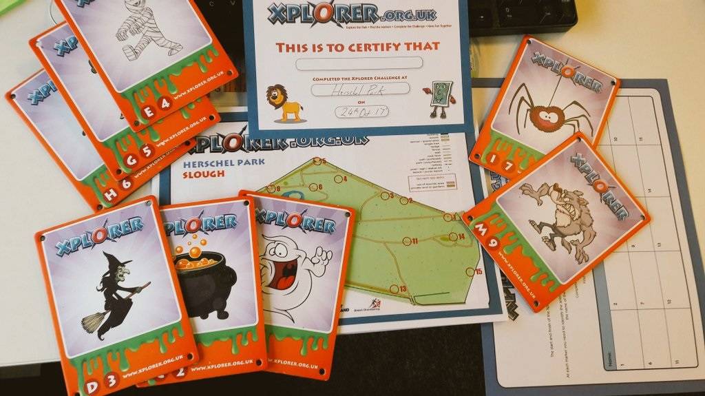 Xplorer Halloween Markers, Maps and Certificates