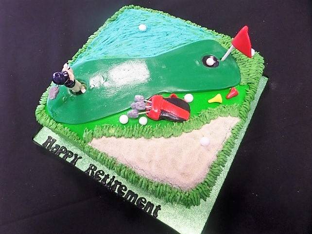 Mike’s retirement cake!