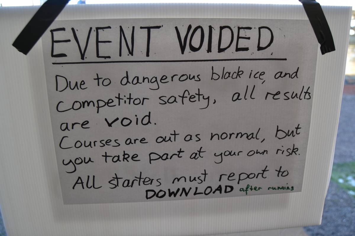 Big Weekend Voided Event