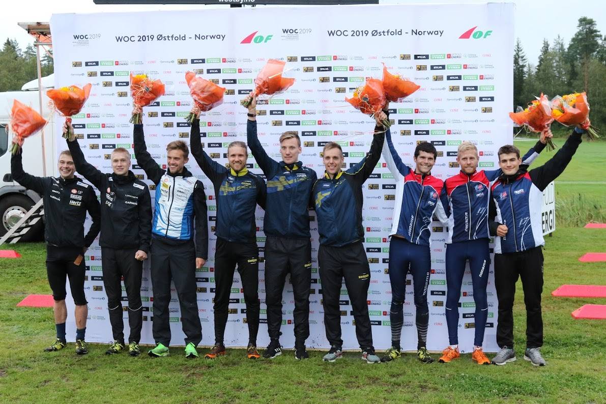 Men: Gold, silver, bronze medal winners