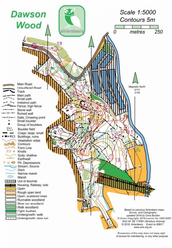 Dawson Wood by Chris Burden (Airienteers)