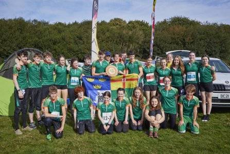 Irish Team at Ward Junior Home Internationals