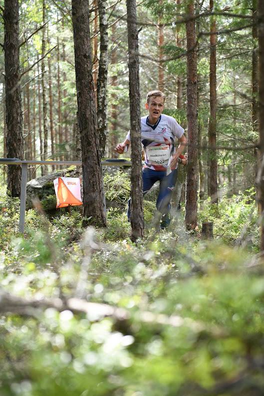 Peter Hodkinson in action