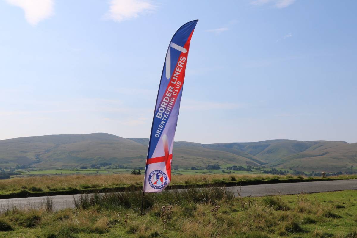 Border Liners flag in the sun
