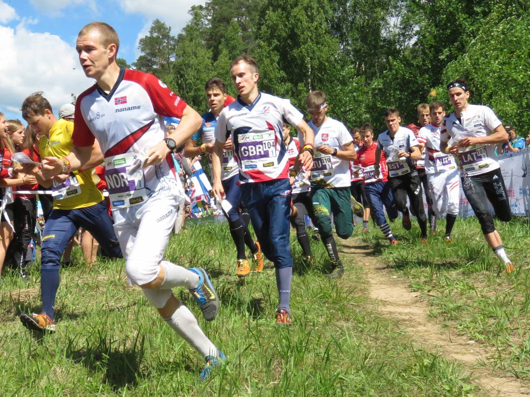 Start of the Men's Relay