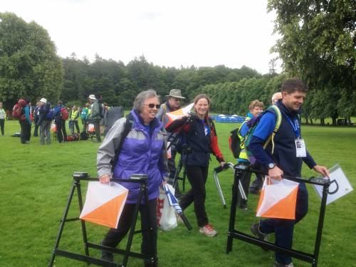 Volunteers at the World Orienteering Championships 2015