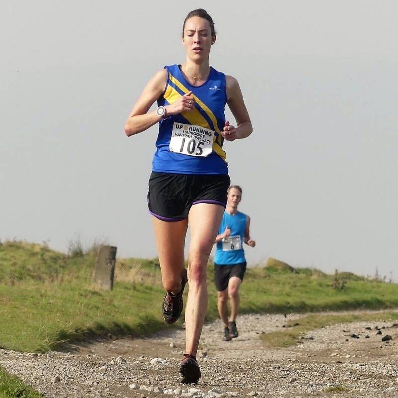 Alice Leake in training